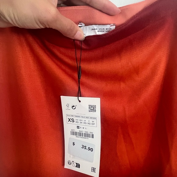 Zara Rib Knit Top - Picture 8 of 10